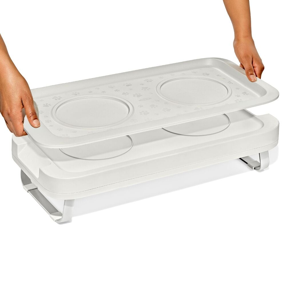 OXO Pet Adjustable Elevated Feeder C7
