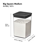POP Container - Big Square Medium (4.4 Qt/4.2 L) H7
