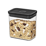 POP Container - Rectangle Short (1.7 Qt/1.6 L) - Matte Black B8