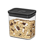POP Container - Rectangle Short (1.7 Qt/1.6 L) - Matte Black B8