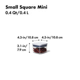 POP Container - Small Square Mini (0.4 Qt.) I5