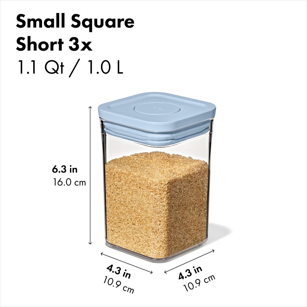 3-Piece POP Container Set with Mini Scoops B6