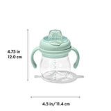 Transitions 6 Oz Soft Spout Sippy Cup with Removable Handles W3