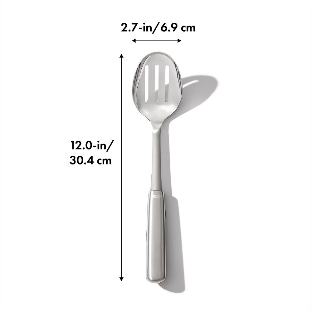 OXO Steel Slotted Cooking Spoon L9
