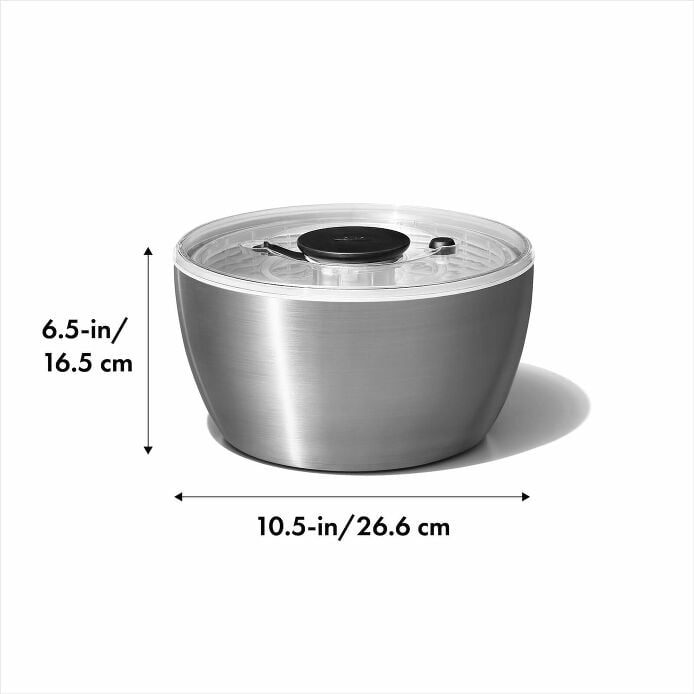 Steel Salad Spinner T3