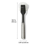 Steel Dish Brush with Replaceable Head X4