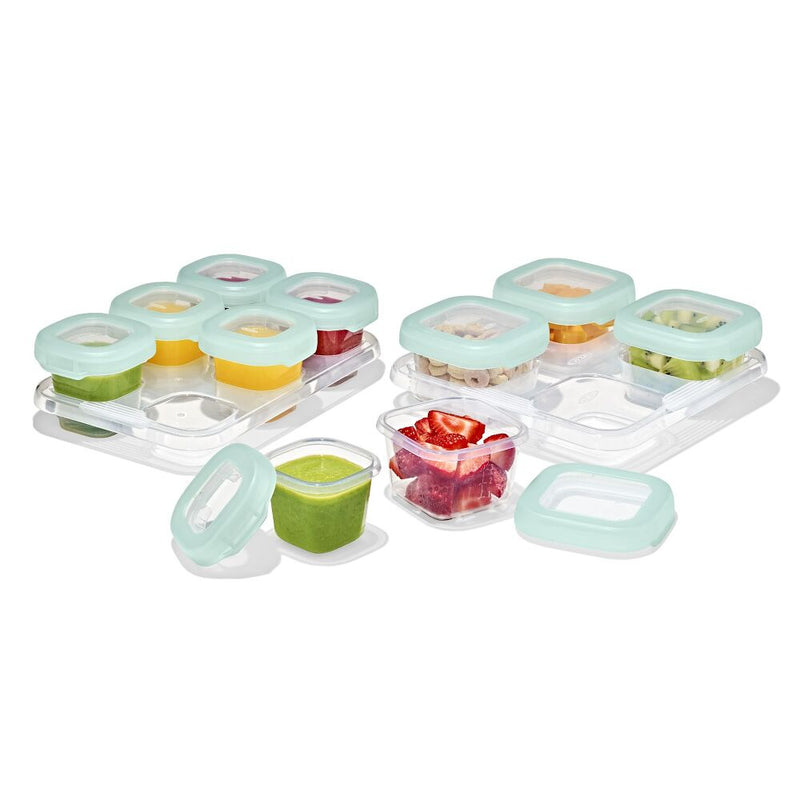 12-Piece Baby Blocks Food Storage Container Set - Opal J3