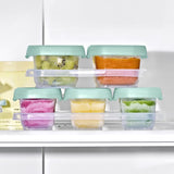 12-Piece Baby Blocks Food Storage Container Set - Opal J3