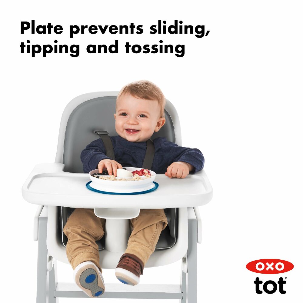 Stick & Stay Suction Divided Plate C8