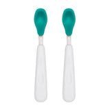 Feeding Spoon Set with Soft Silicone F2