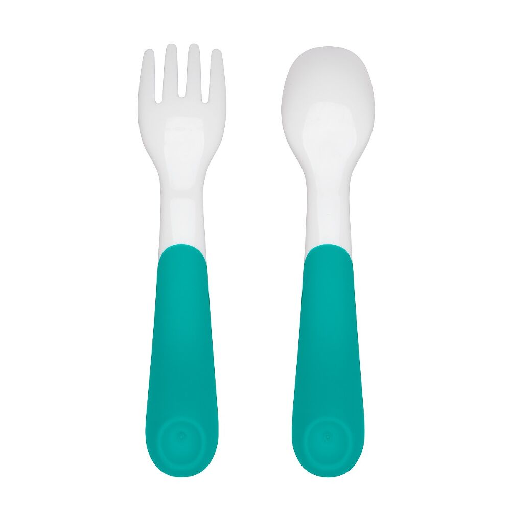 On-the-Go Plastic Fork and Spoon Set with Travel Case P5