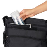 On-the-Go Plastic Fork and Spoon Set with Travel Case H7