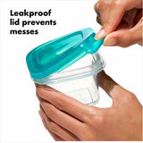 4 oz Baby Blocks™ Silicone Freezer Storage Containers - Tot Teal Y7