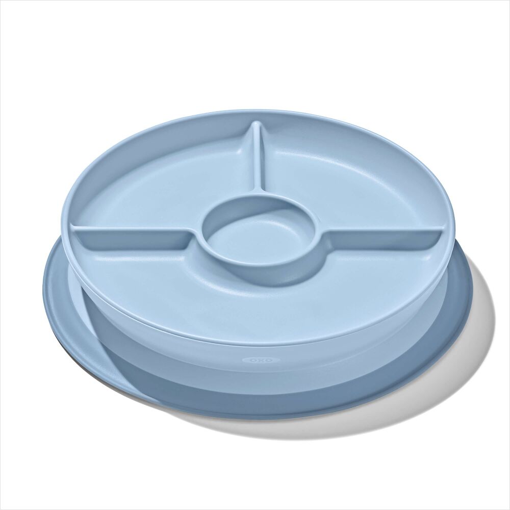 Stick & Stay Suction Divided Plate I7