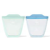 Tot Silicone Reusable Bag - 2-Piece Stand-Up Cup Set U7