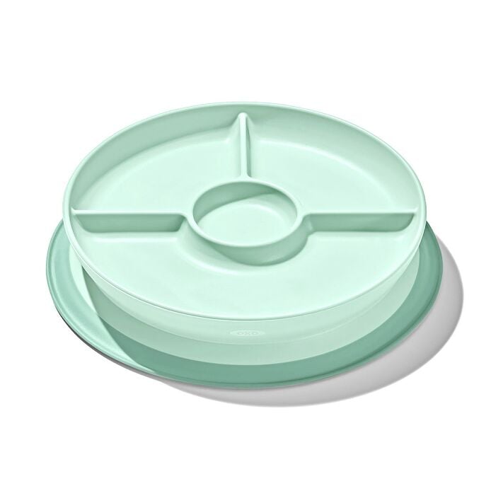 Stick & Stay Suction Divided Plate I7