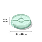 Stick & Stay Suction Divided Plate I7
