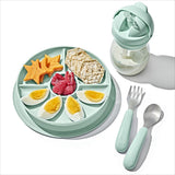 Stick & Stay Suction Divided Plate I7