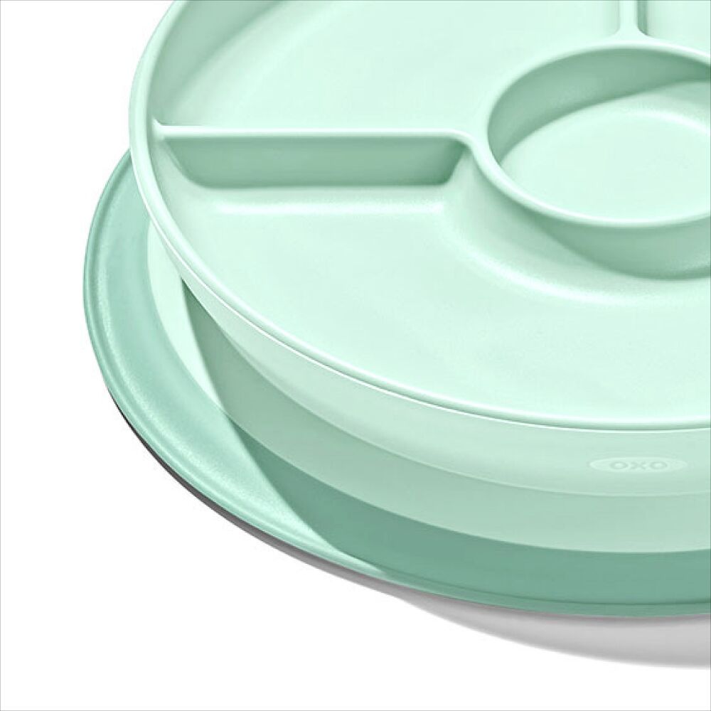 Stick & Stay Suction Divided Plate I7