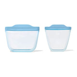 Tot Silicone Reusable Bag - 2-Piece Stand-Up Cup Set U7