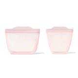 Tot Silicone Reusable Bag - 2-Piece Stand-Up Cup Set U7
