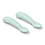 Textured Suction Plate & Spoons Set – 3-Piece Q4