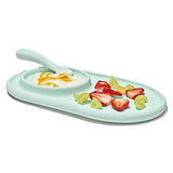Textured Suction Plate & Spoons Set – 3-Piece Q4