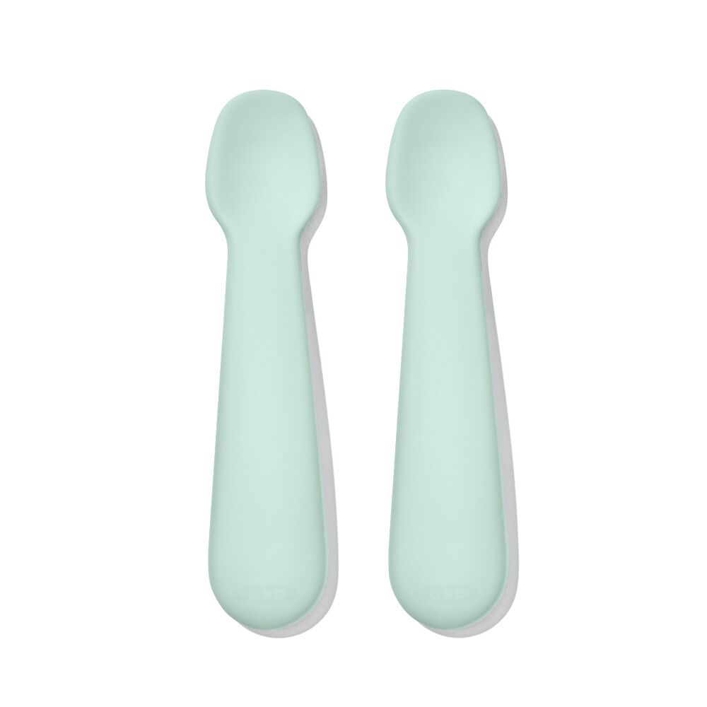 Textured Suction Plate & Spoons Set – 3-Piece Q4