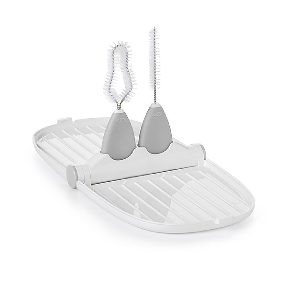 Breast Pump Parts Drying Rack with Detail Brushes V8
