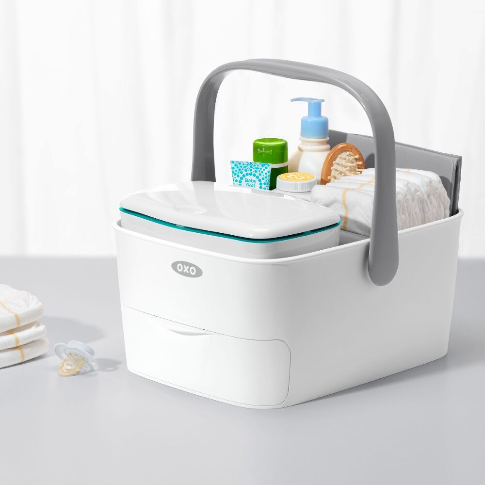Diaper Caddy with Changing Mat R5
