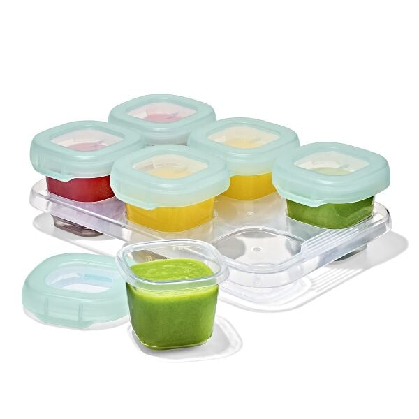 Baby Blocks Food Storage Containers (2 oz) - Opal F6