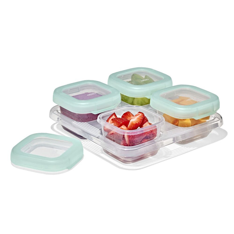 Baby Blocks Food Storage Containers (4 oz) - Opal R5