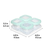 Baby Blocks Food Storage Containers (4 oz) - Opal R5