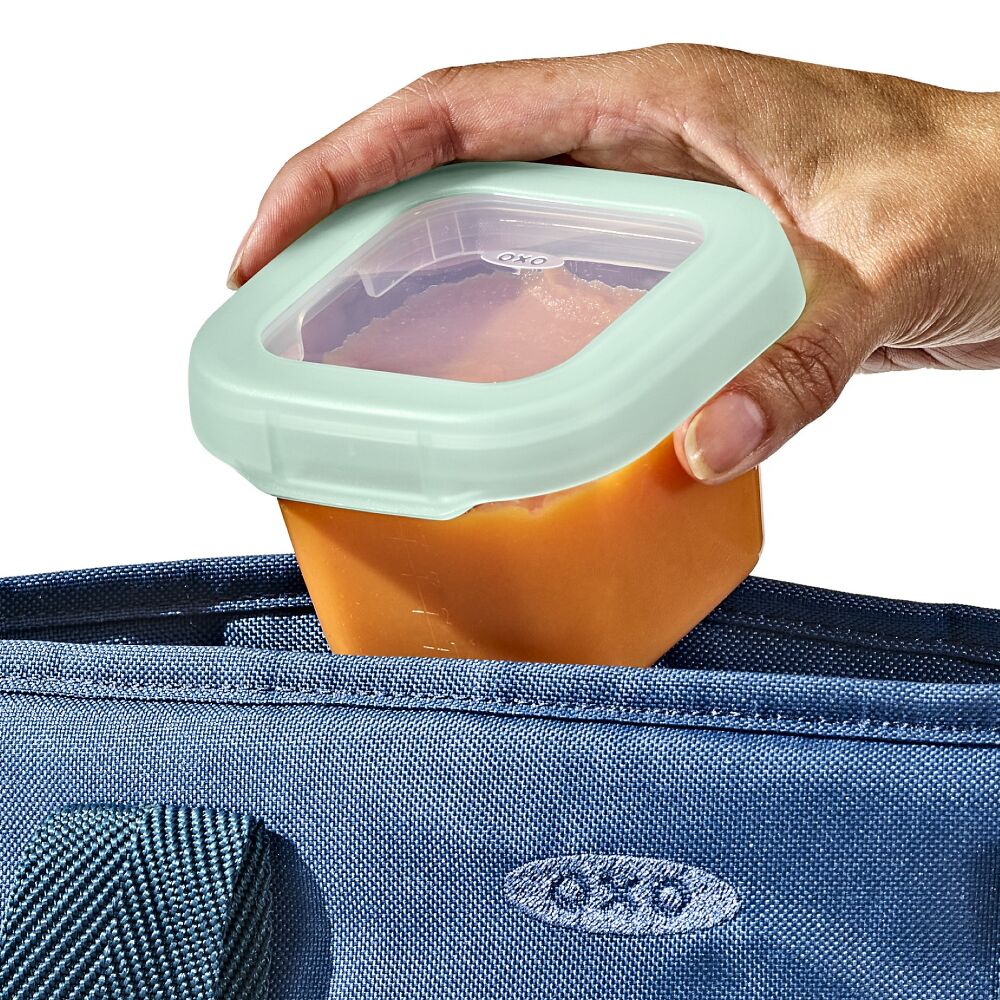 Baby Blocks Food Storage Containers (6 oz) - Opal J6