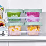 Baby Blocks Food Storage Containers (6 oz) - Opal J6