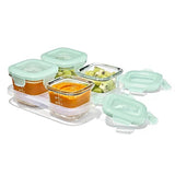 Glass Baby Blocks Food Storage Containers (4 oz) - Opal P1