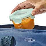 Glass Baby Blocks Food Storage Containers (4 oz) - Opal G2