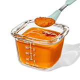 Glass Baby Blocks Food Storage Containers (4 oz) - Opal P1