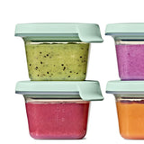 Silicone Baby Blocks Food Storage Containers (4 oz) - Opal A8