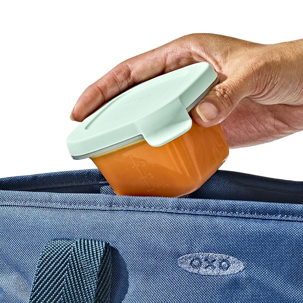 Silicone Baby Blocks Food Storage Containers (4 oz) - Opal A8