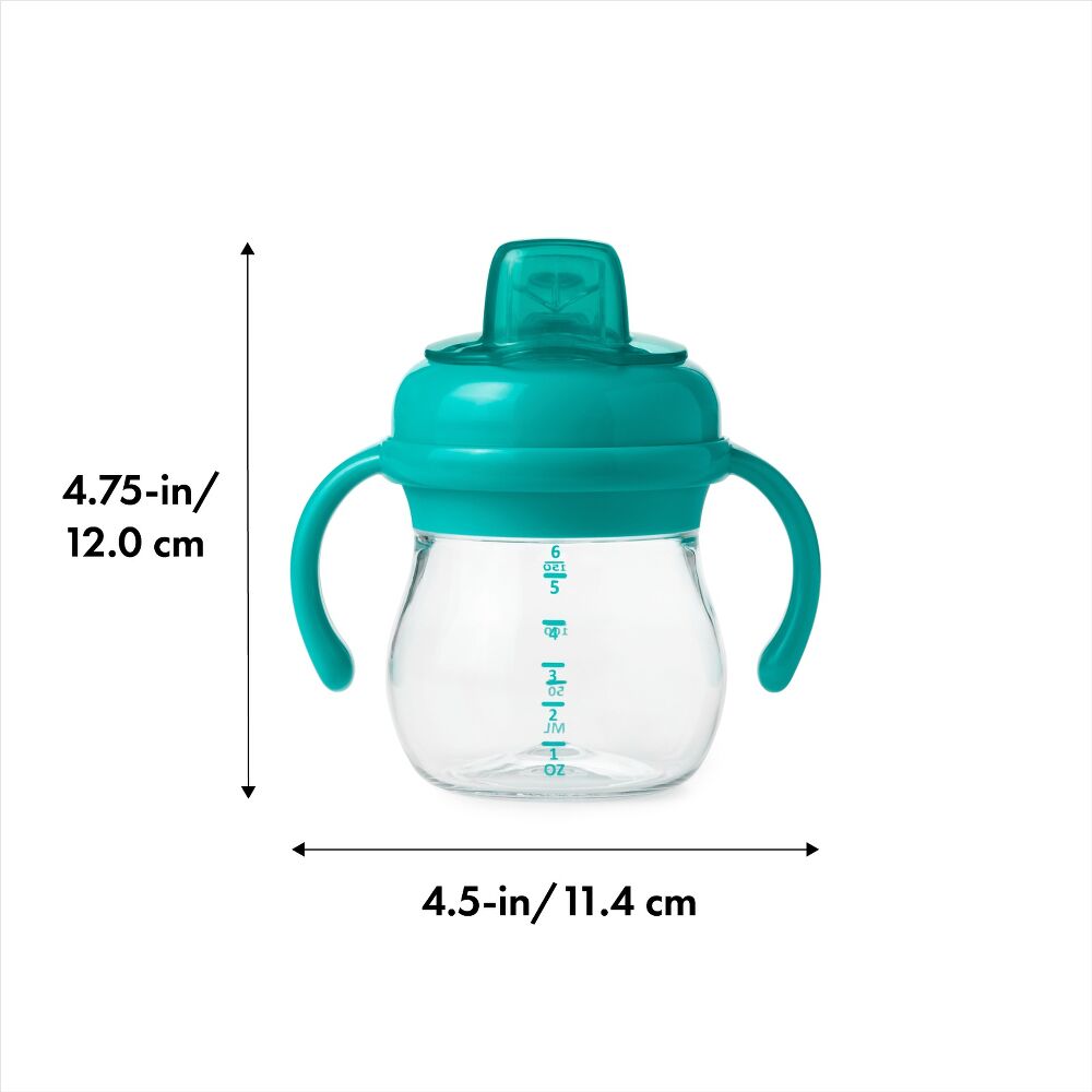 Transitions 6 Oz Soft Spout Sippy Cup with Removable Handles W3